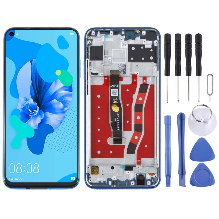 Original LCD Screen For Huawei P20 Lite 2019 Digitizer Full Assembly with Frame (Blue) - LCD Screen by PMC Jewellery | Online Shopping South Africa | PMC Jewellery