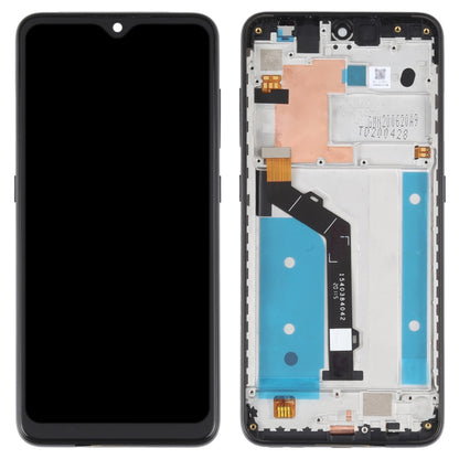 Original LCD Screen For Nokia 7.2 / 6.2 Digitizer Full Assembly with Frame(Black) - LCD Screen by PMC Jewellery | Online Shopping South Africa | PMC Jewellery