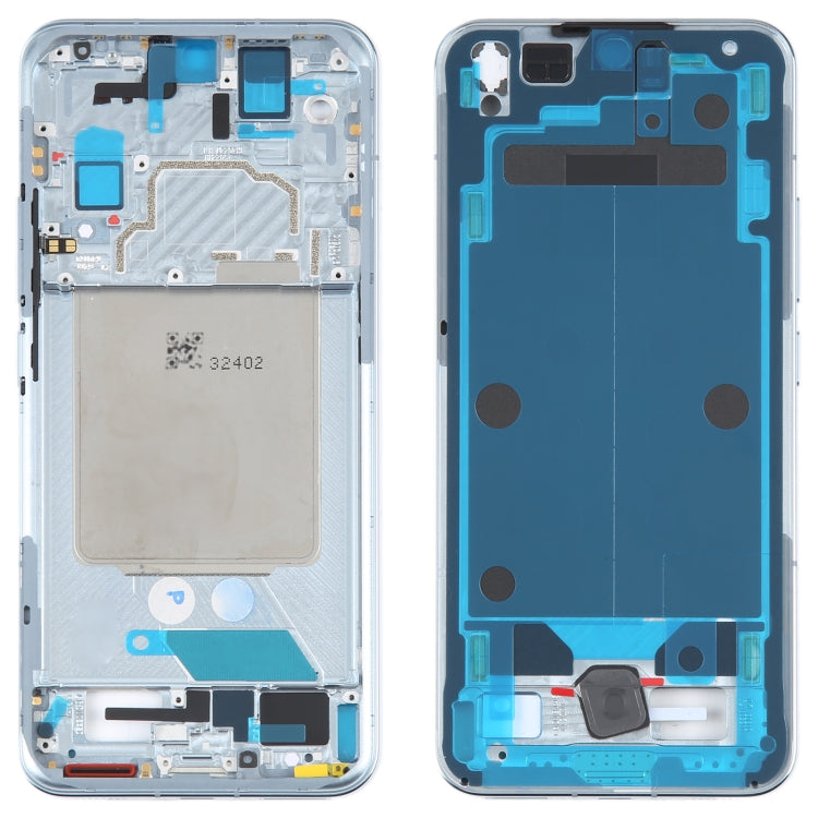 For Xiaomi 13 Original Front Housing LCD Frame Bezel Plate (Blue) - Frame Bezel Plate by PMC Jewellery | Online Shopping South Africa | PMC Jewellery