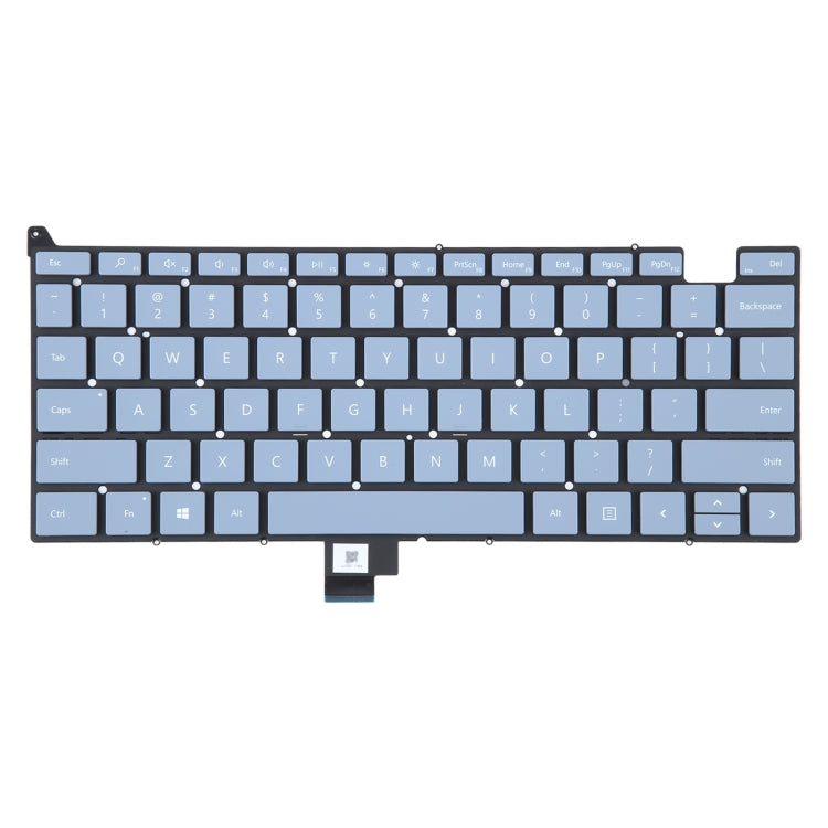 US Version Keyboard without Power Button for Microsoft Surface Laptop Go 1934(Blue) - Replacement Keyboards by PMC Jewellery | Online Shopping South Africa | PMC Jewellery