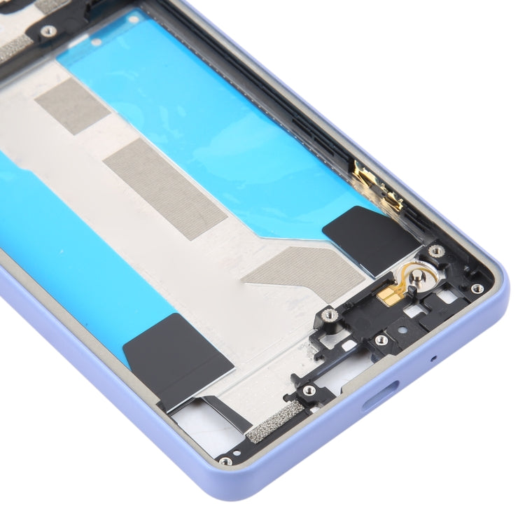 For Sony Xperia 10 IV Original Middle Frame Bezel Plate (Purple) - Frame Bezel Plate by PMC TechLife | Online Shopping South Africa | PMC TechLife