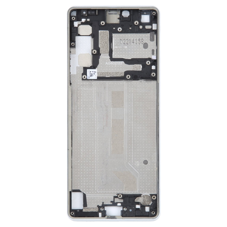 For Sony Xperia 10 IV Original Middle Frame Bezel Plate (White) - Frame Bezel Plate by PMC TechLife | Online Shopping South Africa | PMC TechLife | Buy Now Pay Later Mobicred