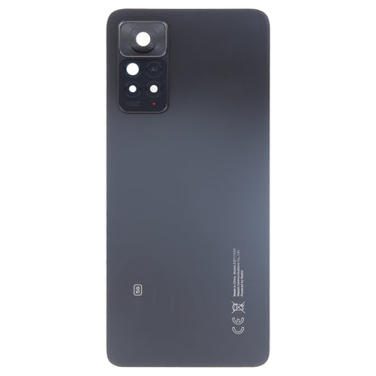 For Xiaomi Redmi Note 11 Pro+ 5G India Original Battery Back Cover with Camera Lens Cover(Black) - Back Cover by PMC Jewellery | Online Shopping South Africa | PMC Jewellery