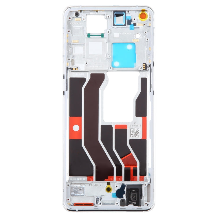 For OPPO Find X3 Pro Original Front Housing LCD Frame Bezel Plate (Silver) - Frame Bezel Plate by PMC Jewellery | Online Shopping South Africa | PMC Jewellery