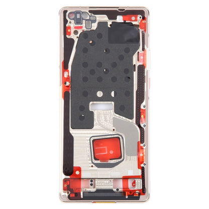 For Huawei Mate 40 Pro Original Front Housing LCD Frame Bezel Plate(Gold) - Full Housing Cover by PMC Jewellery | Online Shopping South Africa | PMC Jewellery