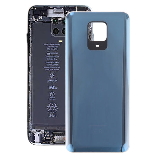 For Xiaomi Redmi Note 9 Pro India OEM Glass Battery Back Cover(Grey) - Back Cover by PMC Jewellery | Online Shopping South Africa | PMC Jewellery