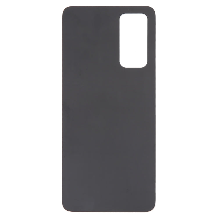 For Xiaomi 12 Lite Glass Battery Back Cover(Black) - Back Cover by PMC Jewellery | Online Shopping South Africa | PMC Jewellery