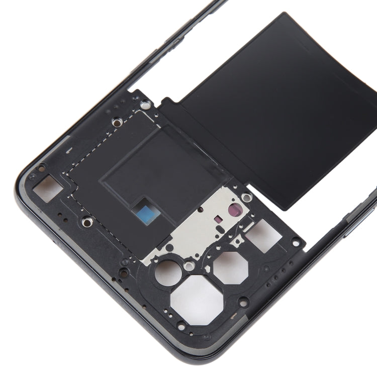 For OPPO Find X3 Lite Original Middle Frame Bezel Plate (Black) - Frame Bezel Plate by PMC Jewellery | Online Shopping South Africa | PMC Jewellery