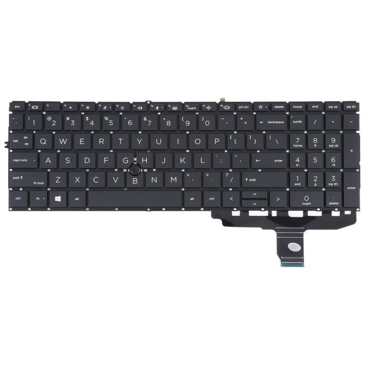 US Version Keyboard with Backlight and Pointing For HP ELITEBOOK 850 G7 G8 845 G7 G8 855 G7 G8 L89916-001 L89918 HPM19G1 - Replacement Keyboards by PMC Jewellery | Online Shopping South Africa | PMC Jewellery