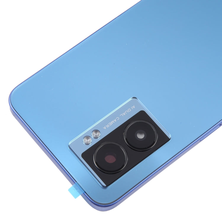 For OPPO A57 Original Battery Back Cover with Middle Frame(Blue) - Back Cover by PMC TechLife | Online Shopping South Africa | PMC TechLife