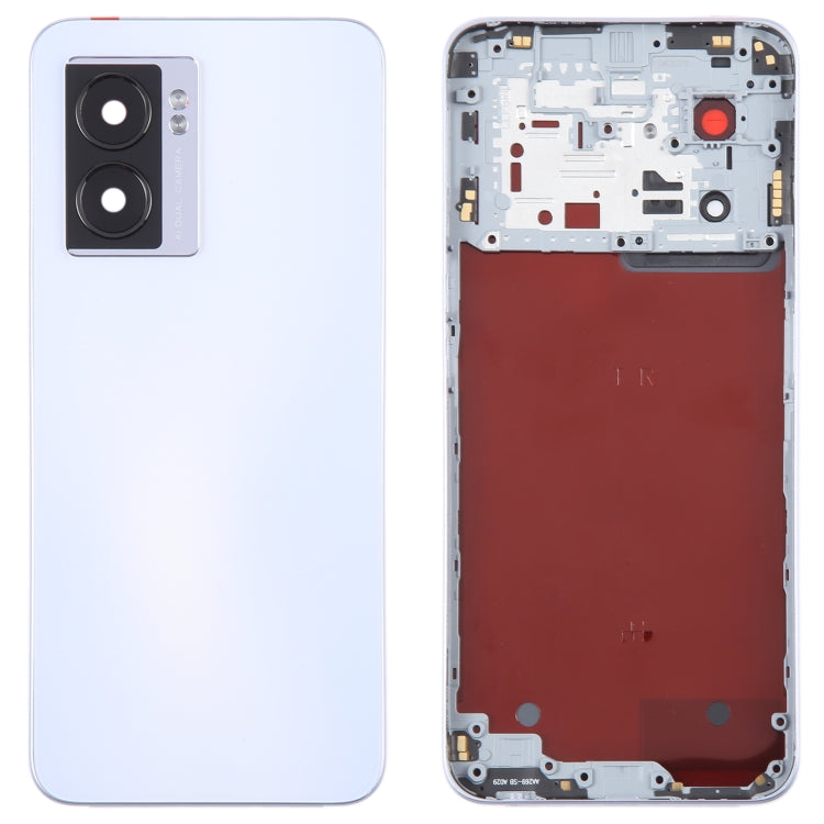 For OPPO A57 Original Battery Back Cover with Middle Frame(Purple) - Back Cover by PMC TechLife | Online Shopping South Africa | PMC TechLife