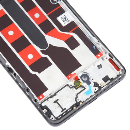 For OPPO A1 Pro Original Front Housing LCD Frame Bezel Plate (Black) - Frame Bezel Plate by PMC Jewellery | Online Shopping South Africa | PMC Jewellery