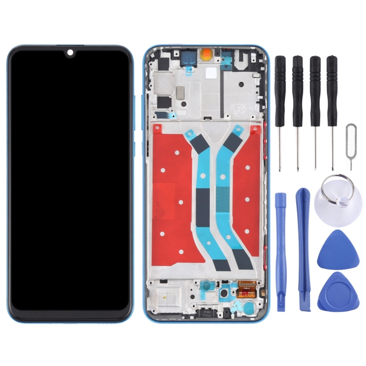 LCD Screen and Digitizer Full Assembly With Frame for Huawei P Smart S (Blue) - LCD Screen by PMC Jewellery | Online Shopping South Africa | PMC Jewellery