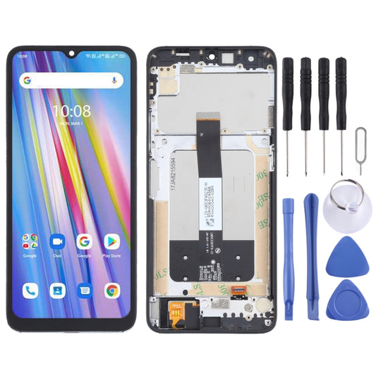 LCD Screen and Digitizer Full Assembly With Frame for Umidigi A11(Black) - UMIDIGI by PMC Jewellery | Online Shopping South Africa | PMC Jewellery