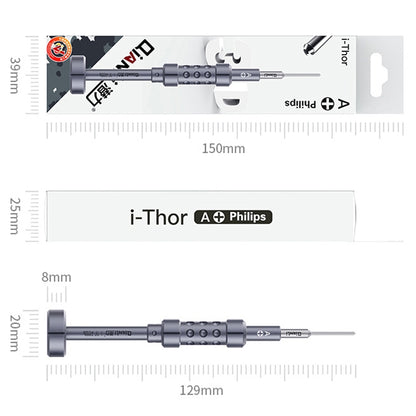 Qianli i-Thor S2 Precision 3D Texture Y Shape Screwdriver - Screwdriver by QIANLI | Online Shopping South Africa | PMC Jewellery | Buy Now Pay Later Mobicred