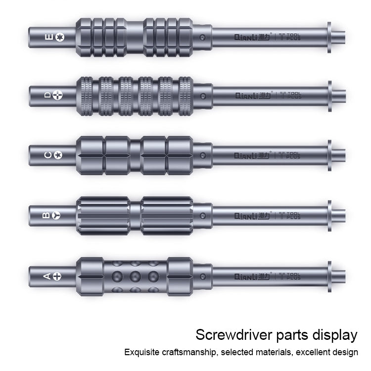 Qianli i-Thor 5 in 1 S2 Precision 3D Texture Screwdriver Set - Screwdriver Set by QIANLI | Online Shopping South Africa | PMC Jewellery | Buy Now Pay Later Mobicred