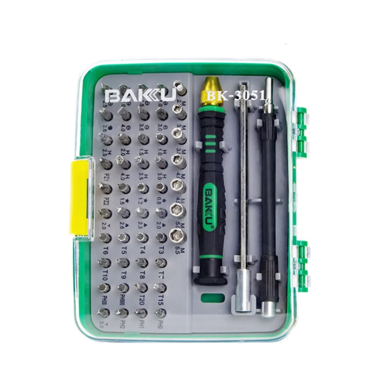 BAKU BK-3051 51 in 1 Manual Screwdriver Set - Screwdriver Set by BAKU | Online Shopping South Africa | PMC Jewellery | Buy Now Pay Later Mobicred