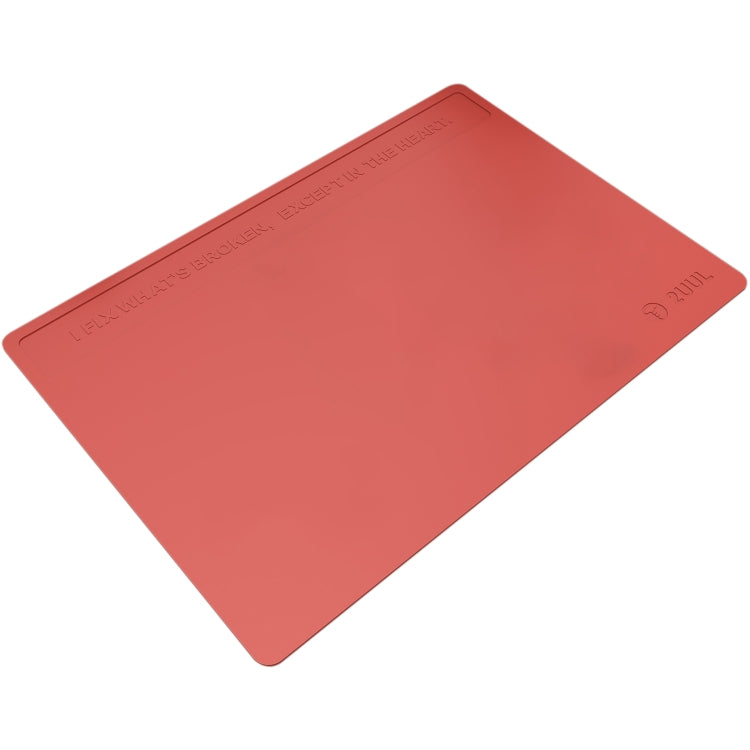 2UUL Heat Resisting Silicone Pad, Size: 40 x 28cm (Red) - Working Mat by 2UUL | Online Shopping South Africa | PMC Jewellery | Buy Now Pay Later Mobicred