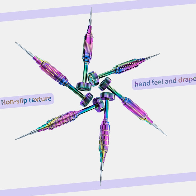 Mijing HY101 6 in 1 Phantom Series Screwdriver Set - free shipping - PMC TechLife - Order now!