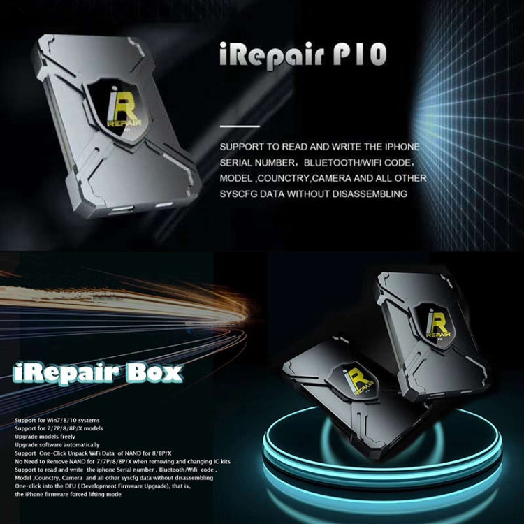 iRepair BOX P10 iD Box NAND Programmer No Disassembly Required Hard Disk - Repair Programmer by PMC TechLife | Online Shopping South Africa | PMC TechLife