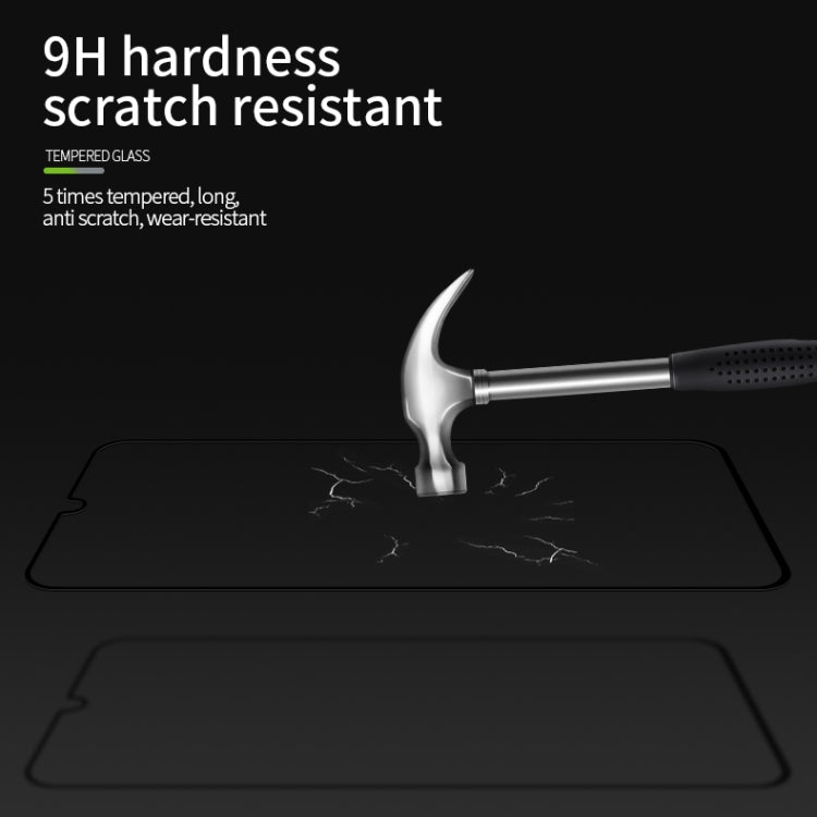 For Huawei Y8P / P smart S PINWUYO 9H 2.5D Full Screen Tempered Glass Film(Black) - Huawei Tempered Glass by PINWUYO | Online Shopping South Africa | PMC Jewellery | Buy Now Pay Later Mobicred