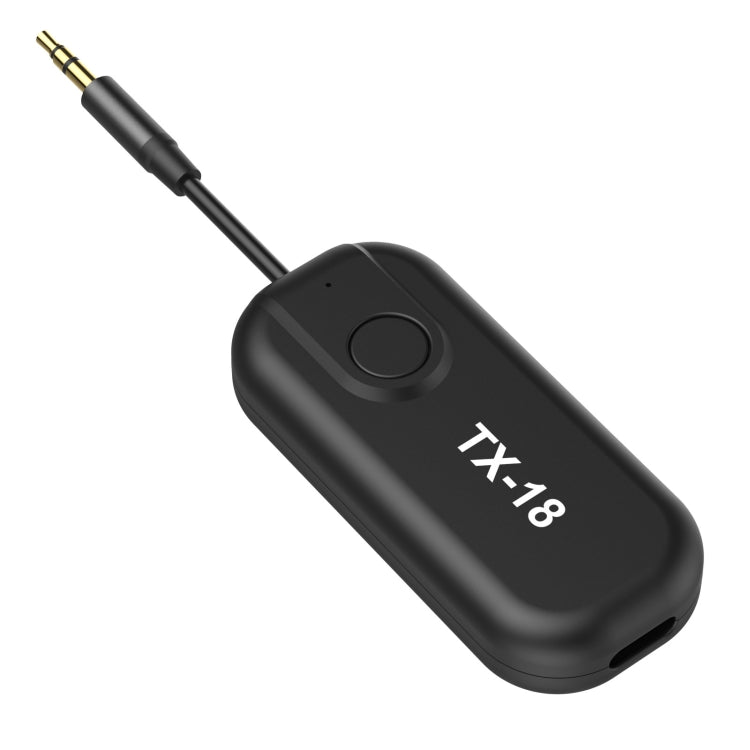 TX18 CSR8670 Bluetooth 5.0 Wireless Audio Receiving And Transmitting Two-in-one AptX AptxLL Support One-Drag-Two - Audio Receiver Transmitter by PMC Jewellery | Online Shopping South Africa | PMC Jewellery