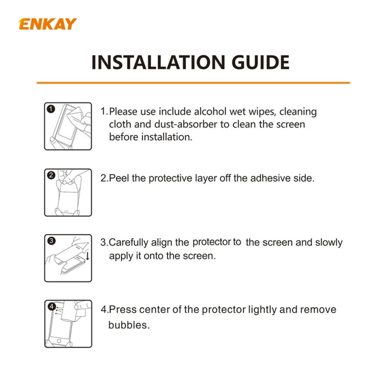 For Samsung Galaxy Active 2 40mm 2 PCS ENKAY Hat-Prince 3D Full Screen Soft PC Edge + PMMA HD Screen Protector Film - Screen Protector by ENKAY | Online Shopping South Africa | PMC TechLife | Buy Now Pay Later Mobicred