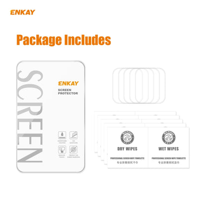 5 PCS For Apple Watch Series 6/5/4/SE 40mm ENKAY Hat-Prince 3D Full Screen PET Curved Hot Bending HD Screen Protector Film(Transparent) - Watch Cases by ENKAY | Online Shopping South Africa | PMC Jewellery | Buy Now Pay Later Mobicred