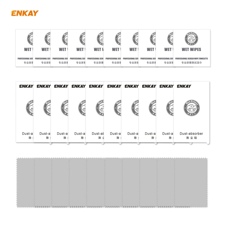 For Xiaomi Poco X3 / X3 NFC 10 PCS ENKAY Hat-Prince Full Glue 0.26mm 9H 2.5D Tempered Glass Full Coverage Film -  by ENKAY | Online Shopping South Africa | PMC Jewellery