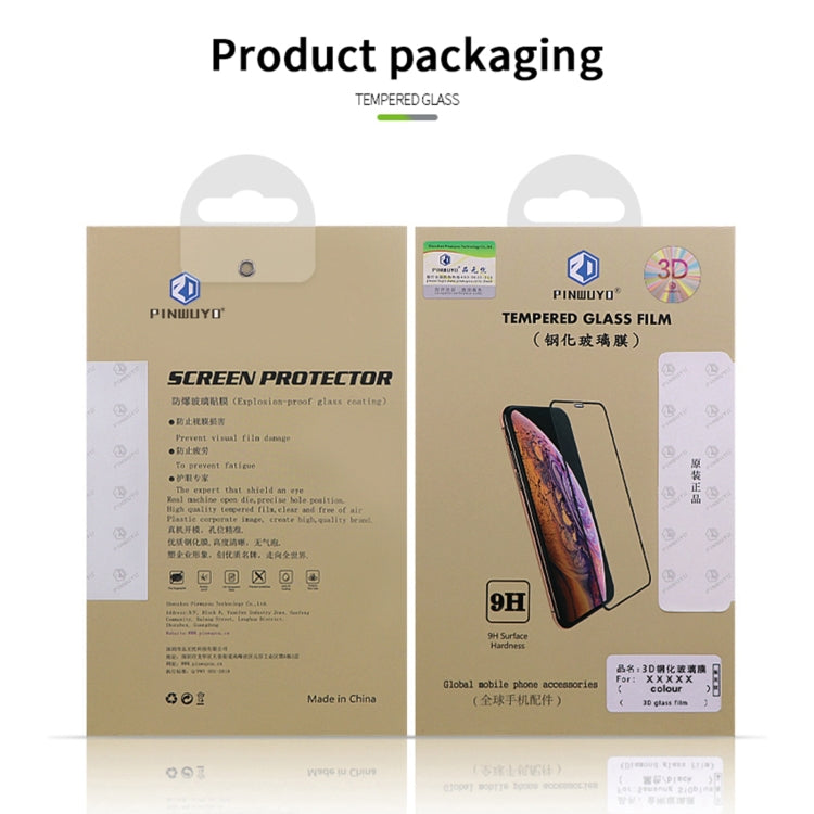 For OPPO A32 / A33 / A53 (2020) PINWUYO 9H 3D Curved Full Screen Explosion-proof Tempered Glass Film(Black) - free shipping - PMC TechLife - Order now!