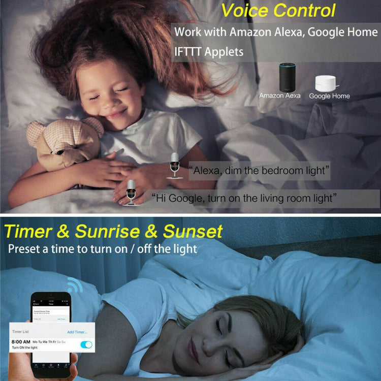 5M 5050 RGB LED Strip Light WIFI Smart Home Power Kit Set (Not waterproof) - Bare Board Light by PMC TechLife | Online Shopping South Africa | PMC TechLife