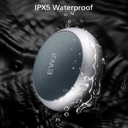 EWA A110 IPX5 Waterproof Portable Mini Metal Wireless Bluetooth Speaker Supports 3.5mm Audio & 32GB TF Card & Calls(Black) - Mini Speaker by EWA | Online Shopping South Africa | PMC Jewellery