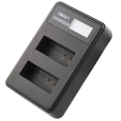 For Canon LP-E12 Smart LCD Display USB Dual-Channel Charger - Battery USB Charger by PMC Jewellery | Online Shopping South Africa | PMC Jewellery