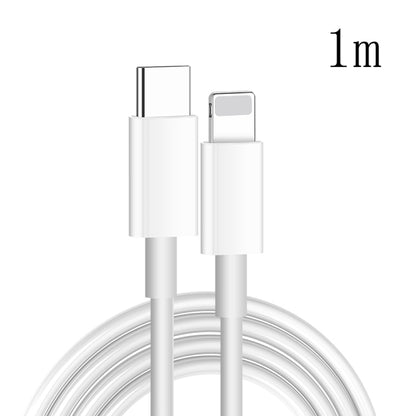 XJ-61 12W USB-C / Type-C to 8 Pin PD Fast Charging Cable, Cable Length:1m - Normal Style Cable by PMC Jewellery | Online Shopping South Africa | PMC Jewellery