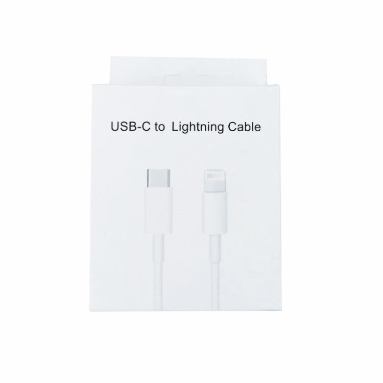 XJ-61 12W USB-C / Type-C to 8 Pin PD Fast Charging Cable, Cable Length:1m - Normal Style Cable by PMC Jewellery | Online Shopping South Africa | PMC Jewellery