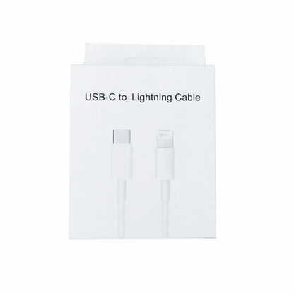 XJ-61 12W USB-C / Type-C to 8 Pin PD Fast Charging Cable, Cable Length:1m - Normal Style Cable by PMC Jewellery | Online Shopping South Africa | PMC Jewellery