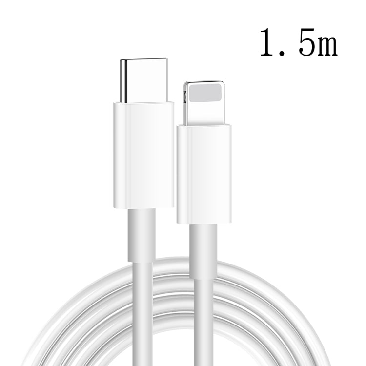 XJ-61 12W USB-C / Type-C to 8 Pin PD Fast Charging Cable, Cable Length:1.5m - Normal Style Cable by PMC Jewellery | Online Shopping South Africa | PMC Jewellery