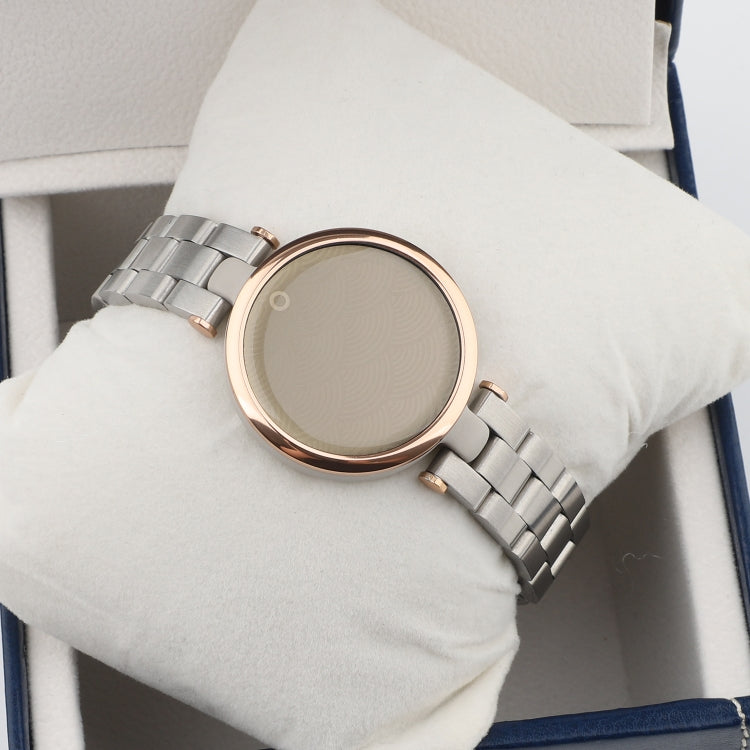 Stainless Steel Three Beads Hand Detachable Xiaoman Watch Band Compatible with Garmin Lily(Silver) - free shipping - PMC TechLife - Order now!