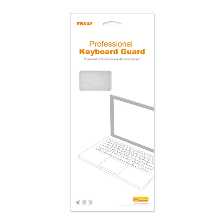 ENKAY Ultra Thin Soft TPU Laptop Keyboard Protector Film For MacBook Air 13.6 2022/2024 A2681 (M2) / A3113 (M3), Version:EU Version - free shipping - PMC TechLife - Order now!