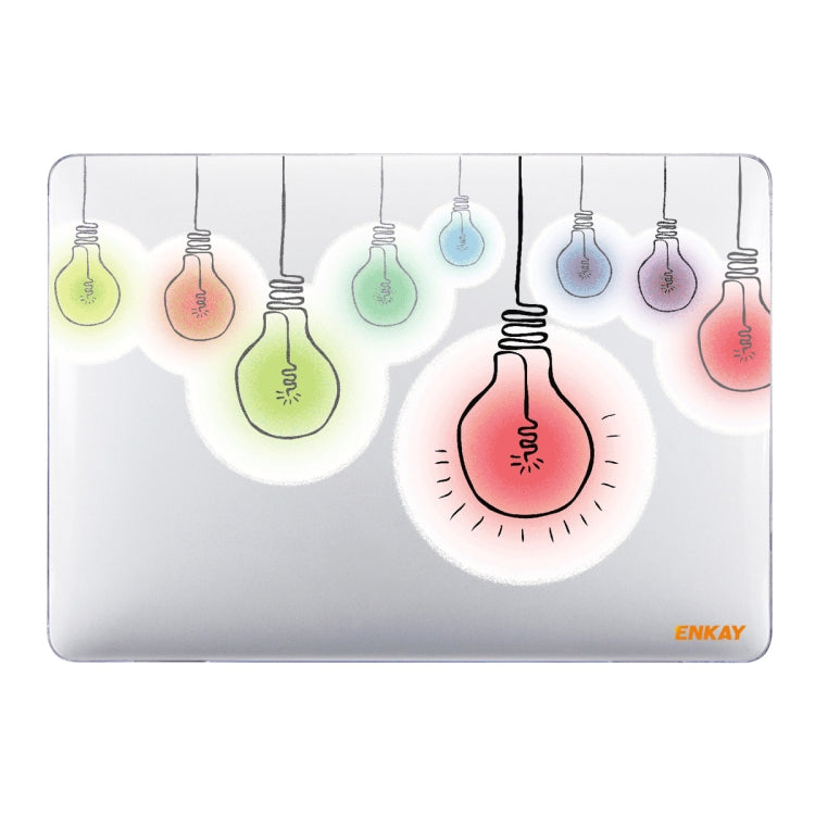 For MacBook Air 13.3 inch A2179 / A2337 ENKAY Hat-Prince Forest Series Pattern Laotop Protective Crystal Case(Bulb Pattern) - MacBook Air Cases by ENKAY | Online Shopping South Africa | PMC TechLife | Buy Now Pay Later Mobicred
