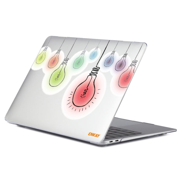 For MacBook Air 13.3 inch A2179 / A2337 ENKAY Hat-Prince Forest Series Pattern Laotop Protective Crystal Case(Bulb Pattern) - MacBook Air Cases by ENKAY | Online Shopping South Africa | PMC TechLife | Buy Now Pay Later Mobicred