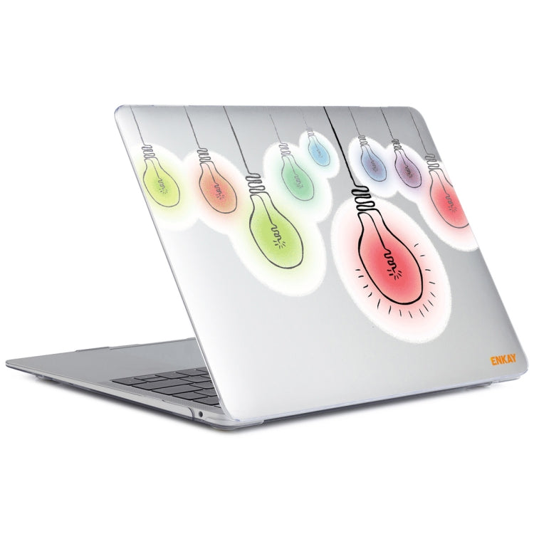 For MacBook Air 13.3 inch A2179 / A2337 ENKAY Hat-Prince Forest Series Pattern Laotop Protective Crystal Case(Bulb Pattern) - MacBook Air Cases by ENKAY | Online Shopping South Africa | PMC TechLife | Buy Now Pay Later Mobicred