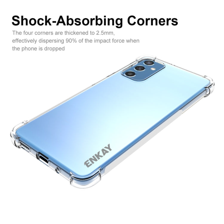 For Samsung Galaxy M52 5G ENKAY Transparent TPU Shockproof Case - free shipping - PMC TechLife - Order now!