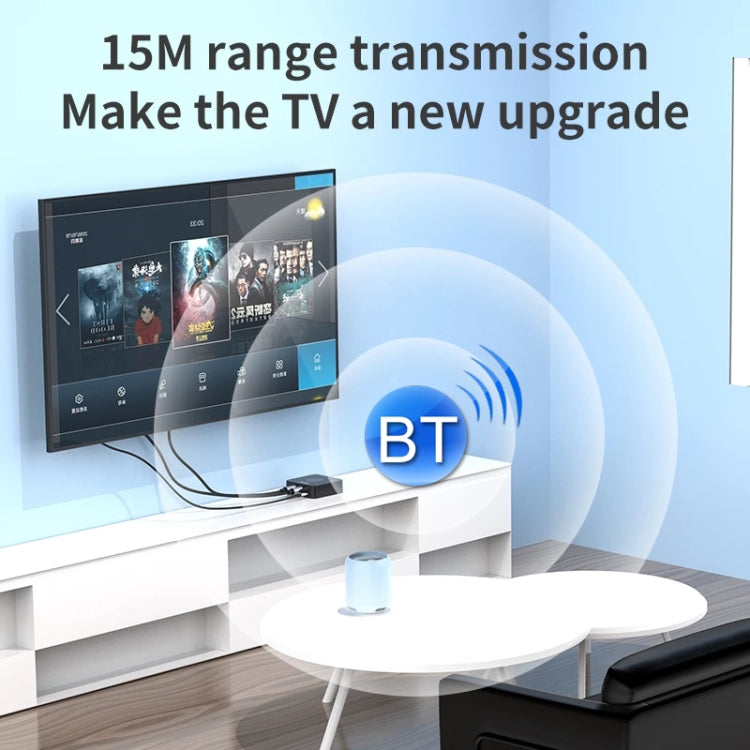 BT-21 NFC Bluetooth 5.0 Receiver & Transmitter RCA 3.5mm AUX Audio Adapter - Audio Receiver Transmitter by PMC TechLife | Online Shopping South Africa | PMC TechLife