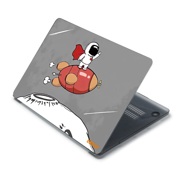 ENKAY Star Series Pattern Laotop Protective Crystal Case For MacBook Pro 13.3 inch A2251 / A2289 / A2338 2020(Rocket Astronaut) - MacBook Pro Cases by ENKAY | Online Shopping South Africa | PMC TechLife | Buy Now Pay Later Mobicred