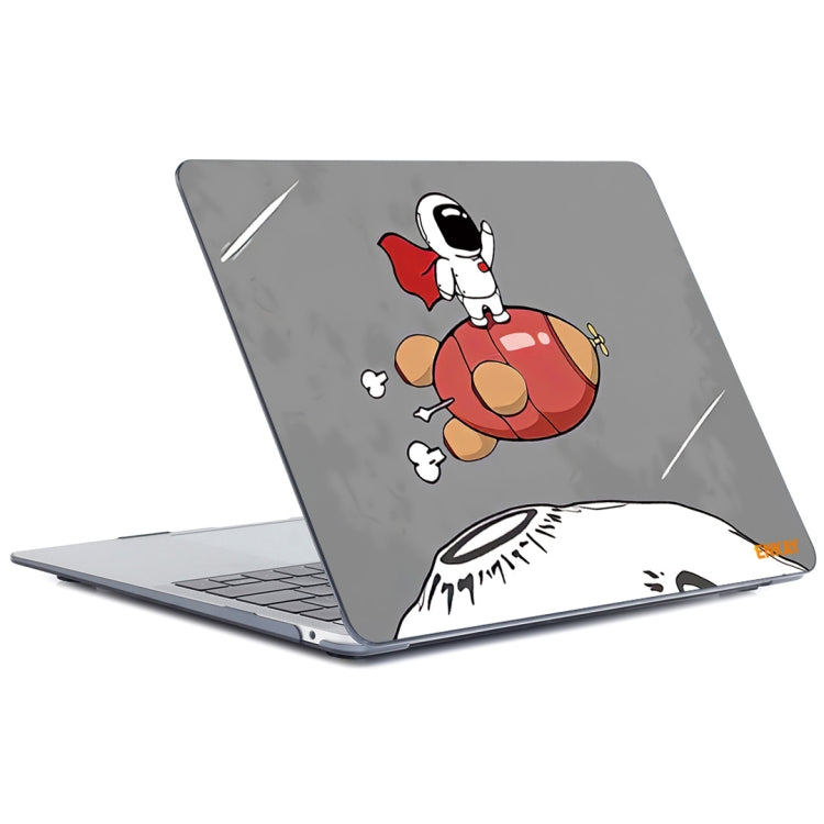 ENKAY Star Series Pattern Laotop Protective Crystal Case For MacBook Pro 13.3 inch A2251 / A2289 / A2338 2020(Rocket Astronaut) - MacBook Pro Cases by ENKAY | Online Shopping South Africa | PMC TechLife | Buy Now Pay Later Mobicred