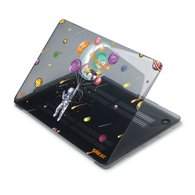 ENKAY Star Series Pattern Laotop Protective Crystal Case For MacBook Pro 13.3 inch A2251 / A2289 / A2338 2020(Balloon Astronaut) - MacBook Pro Cases by ENKAY | Online Shopping South Africa | PMC Jewellery