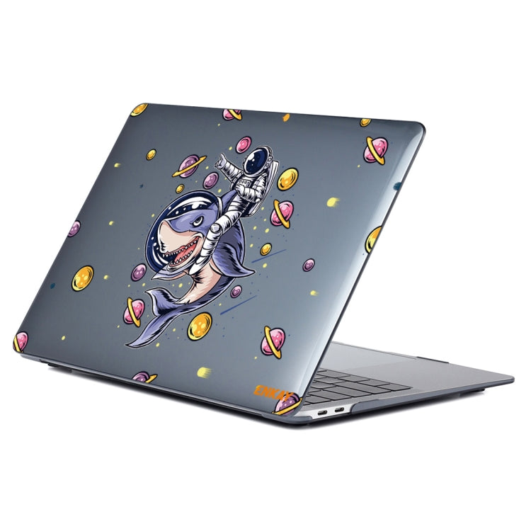 ENKAY Star Series Pattern Laotop Protective Crystal Case For MacBook Pro 16.2 inch A2485 2021/A2880 2023(Shark Astronaut) - free shipping - PMC TechLife - Order now!