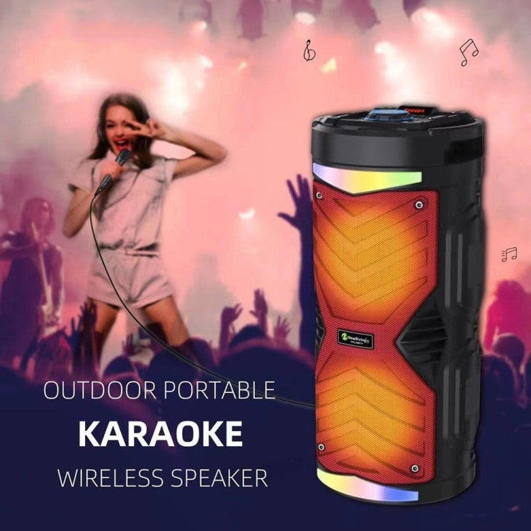 NewRixing NRG6601A Outdoor Portable Karaoke Wireless Speaker 20W Audio Amplifier With Mic(C) - Loudspeaker by New Rixing | Online Shopping South Africa | PMC Jewellery