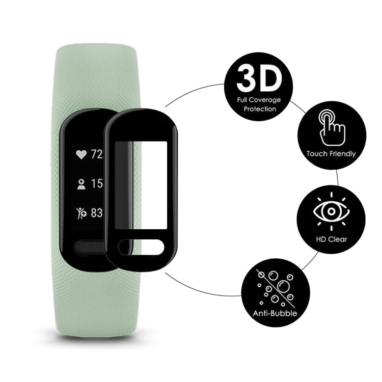 10 PCS Compatible with Garmin Smart 5 ENKAY 3D Full Coverage Soft PC Edge + PMMA HD Screen Watch Film - free shipping - PMC TechLife - Order now!